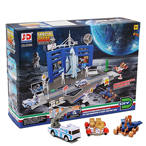 image for Liberty Imports Mega Space Station Kids Pretend Playset - Toy Space Sh