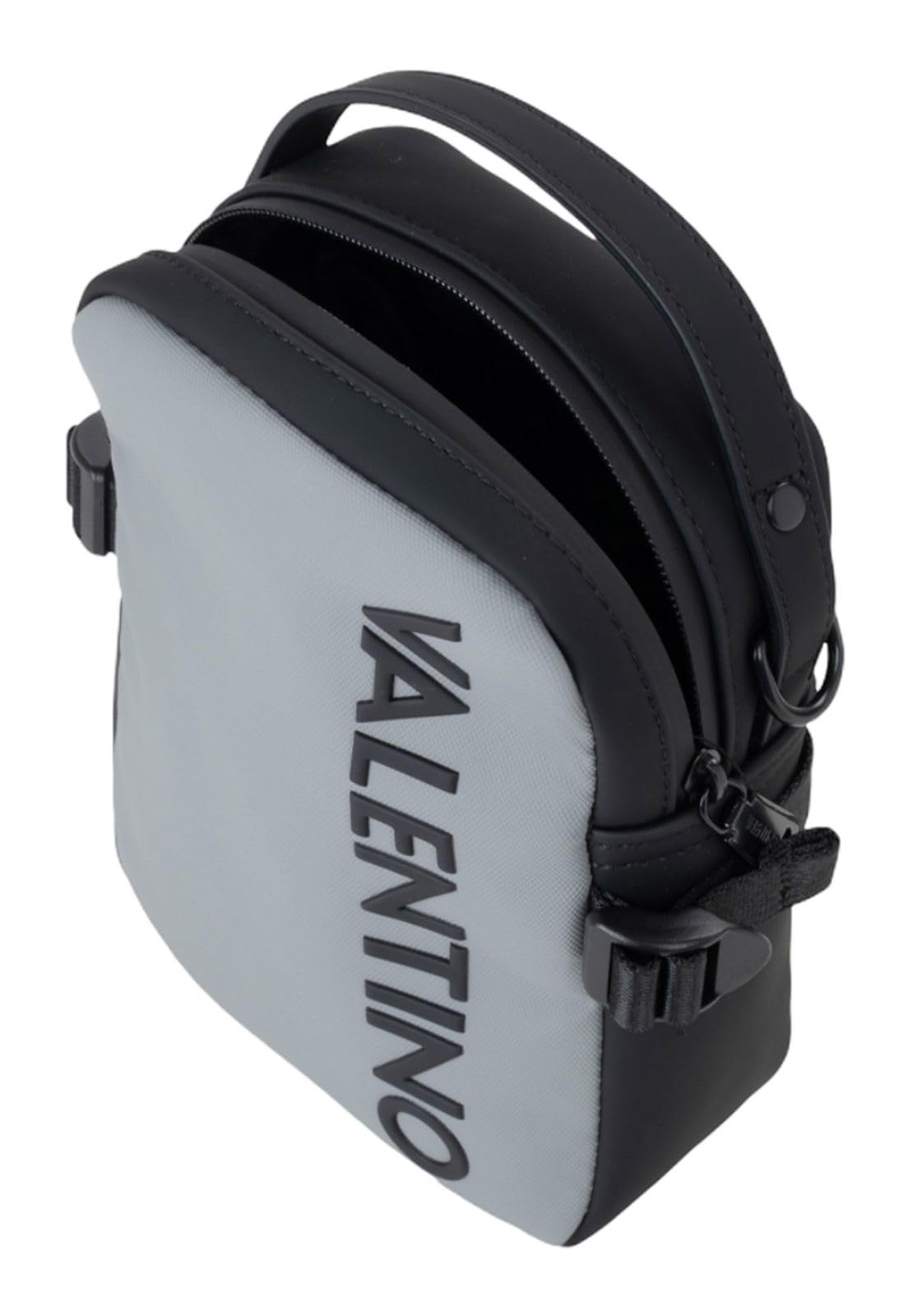 Valentino bolso bandolera Axel Crossbody Bag Ghiaccio gris