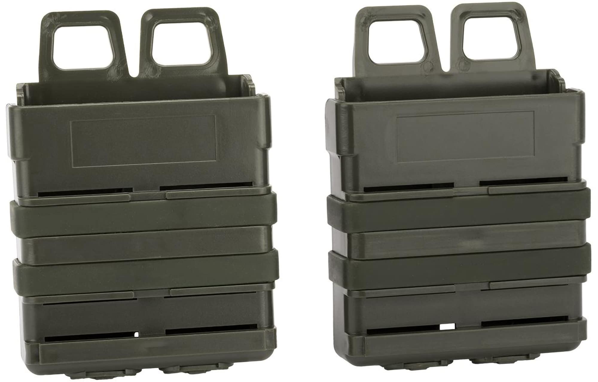 Evike Airsoft - AVNGRS Fast Hardshell Mag Holster - 2X 762x51 Large Configuration (Color: OD Green)