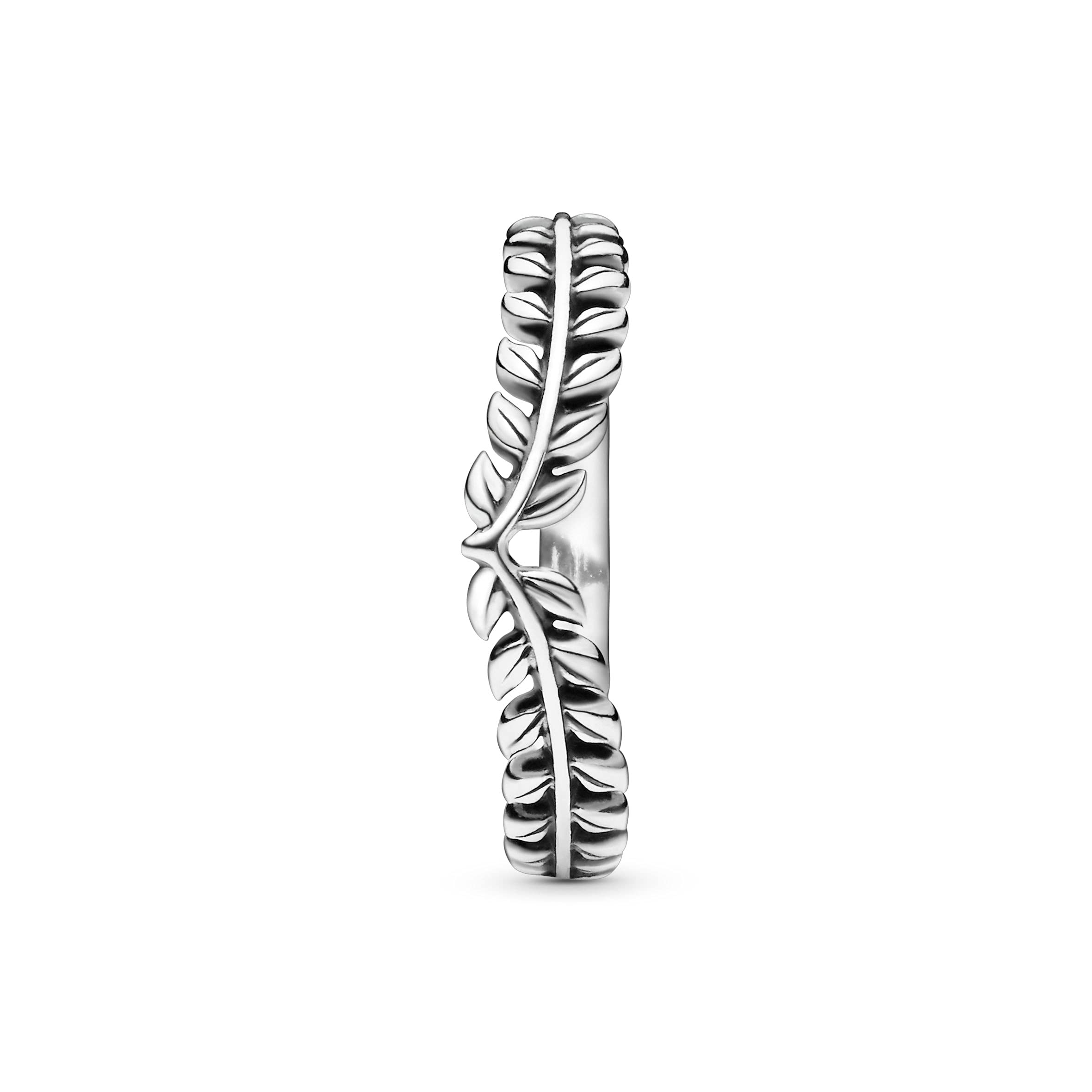 Pandora Wheat Grains Wishbone Ring Symbol Of Prosperity And