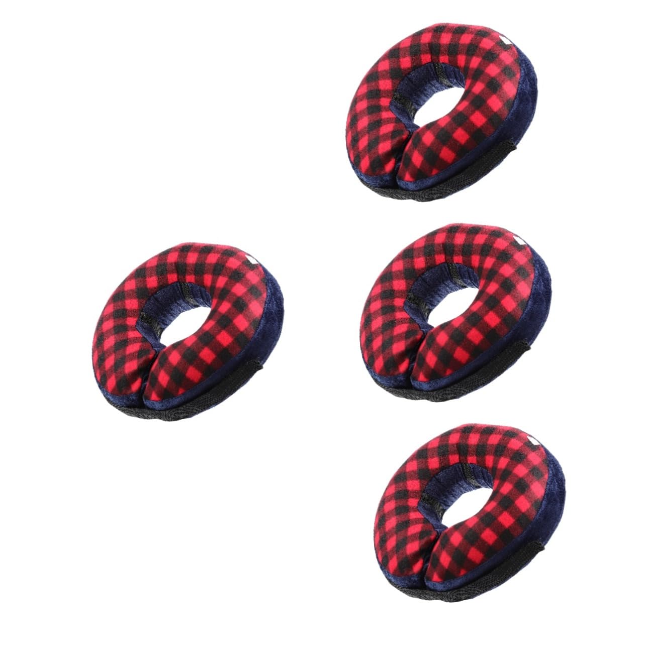 Beaupretty 4piezas Collar Inflable Protector para Perros y Gatos Collar De para Mascotas Protección Postoperatoria y Prevención De Lamedura Mediano Diseño Ergonómico y Lavable