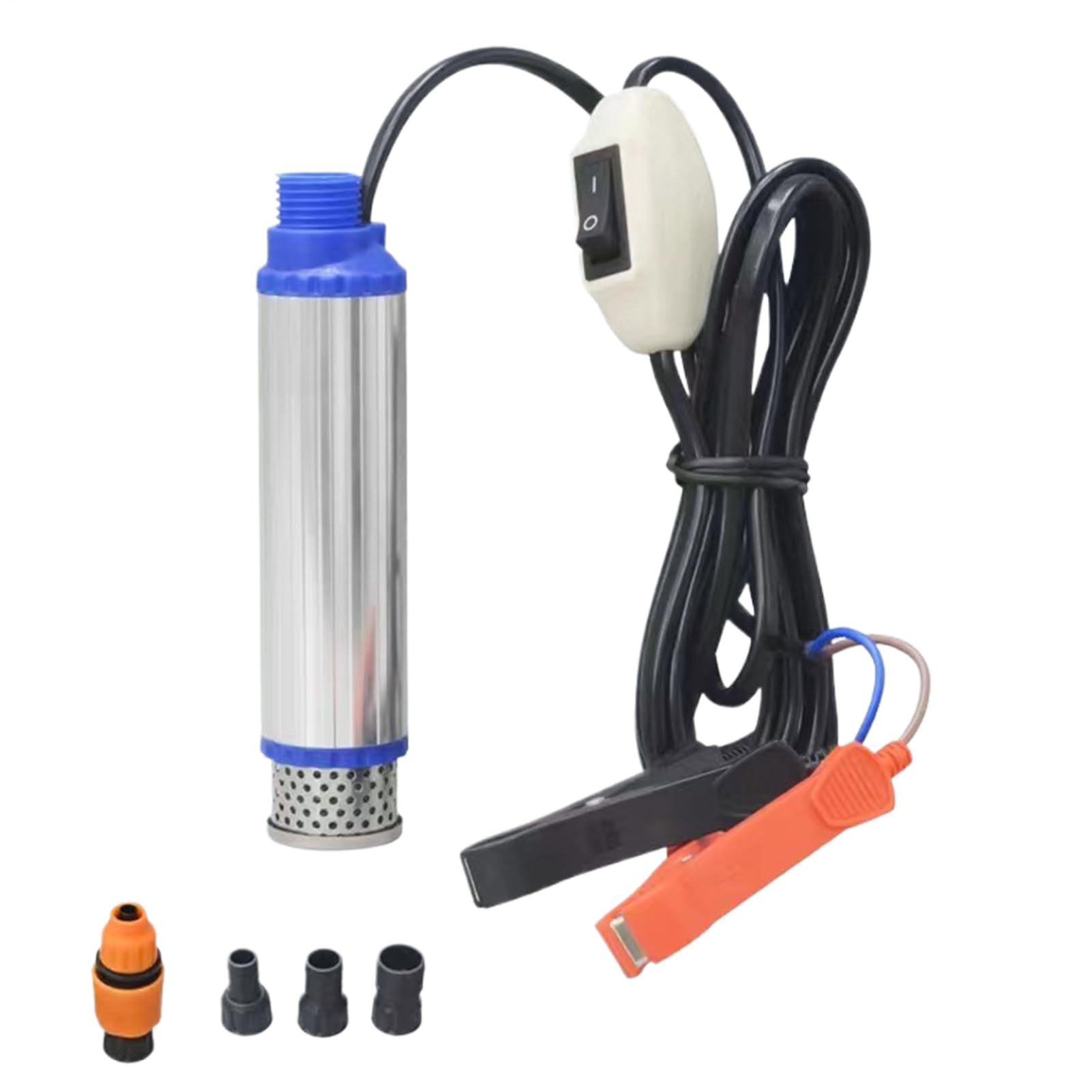 Bomba de drenaje impermeable con extractor eléctrico de líquidos portátil 8