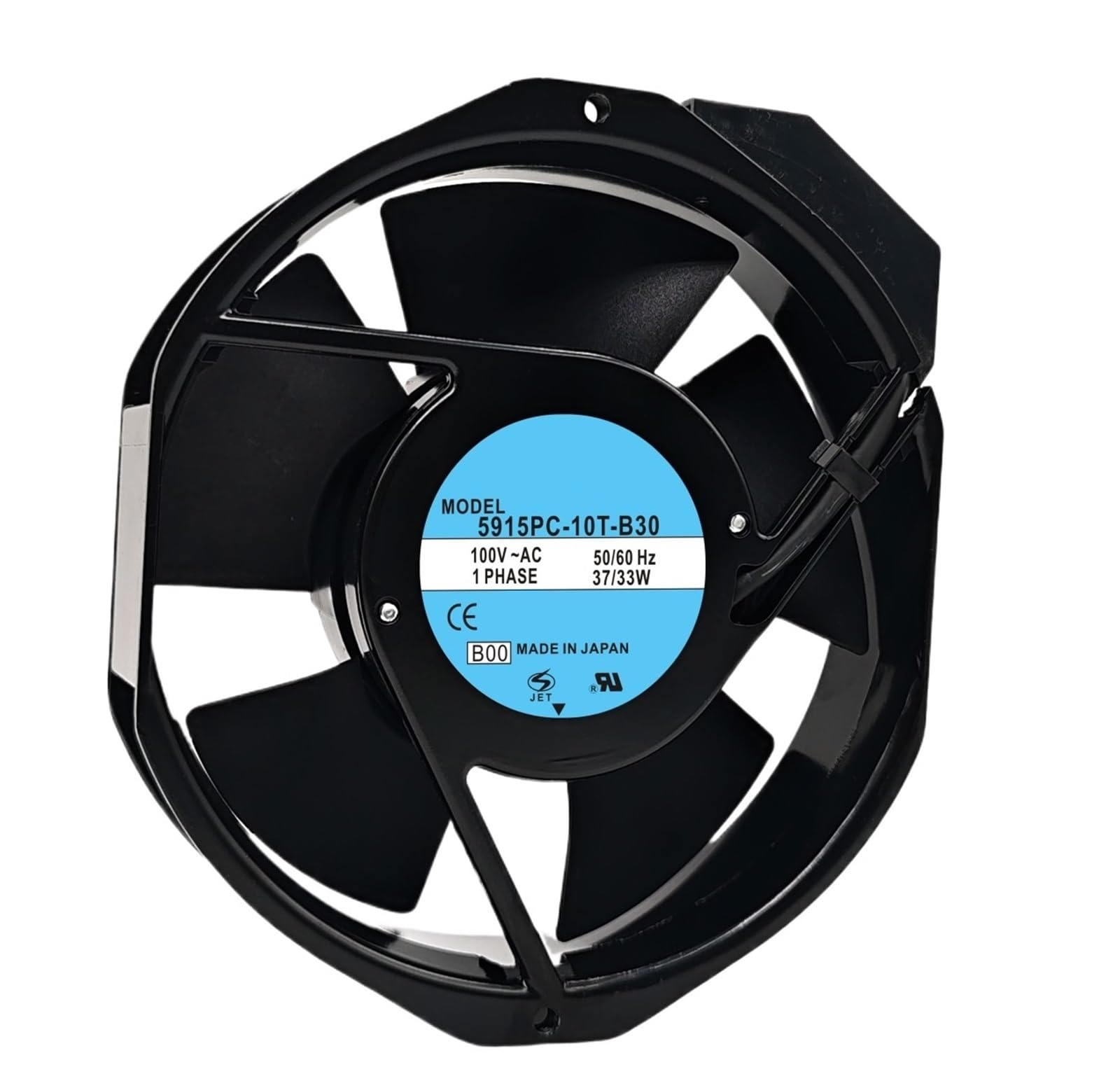 Lzikkgki One Color 5915Pc-10T-B30 Ac 100V 37W 172X150x38mm Cooling Fan