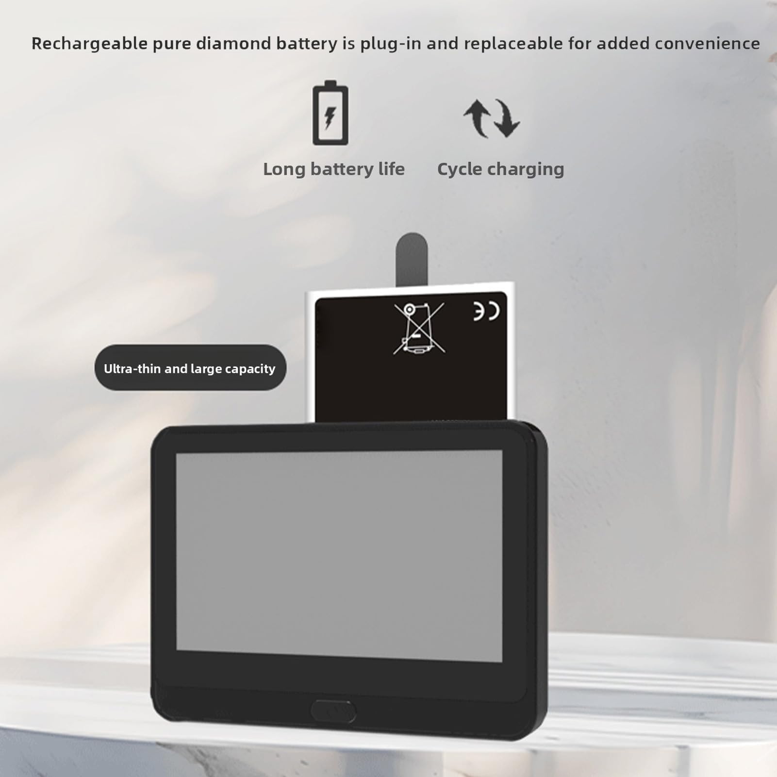 Annadue Telecamera Spioncino 1080P, Spioncino Digitale con Schermo Colori 4,3 Pollici, Rilevamento Umano PIR, Registrazione Ad Alta Definizione, Cambio Vocale, per Monitoraggio