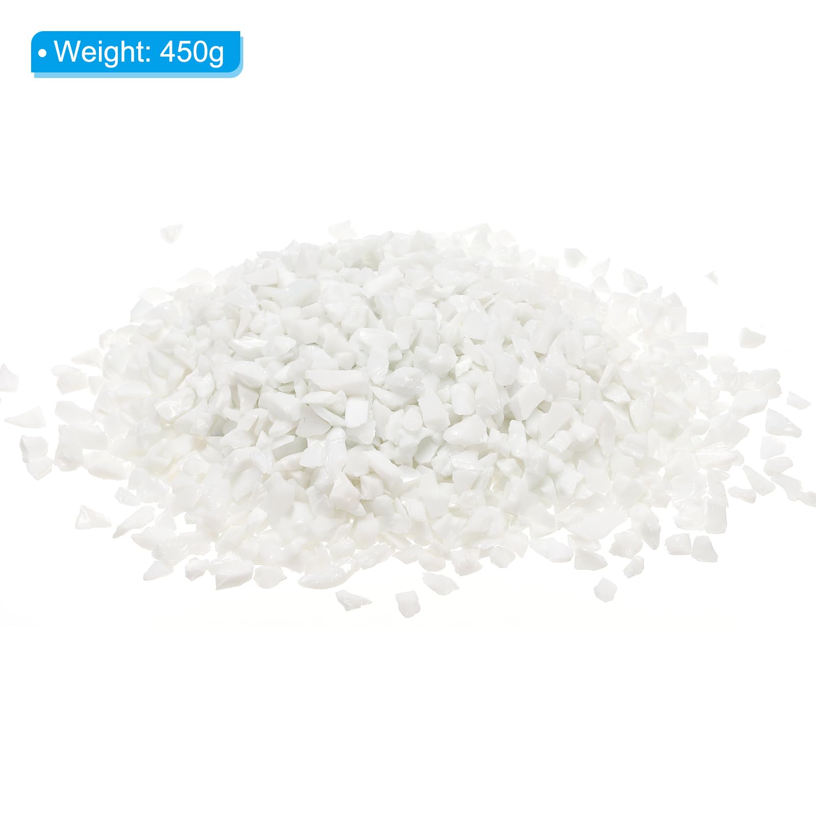 PATIKIL Decorative Glass Gravel 450g/1lb 3-6mm - Image 3