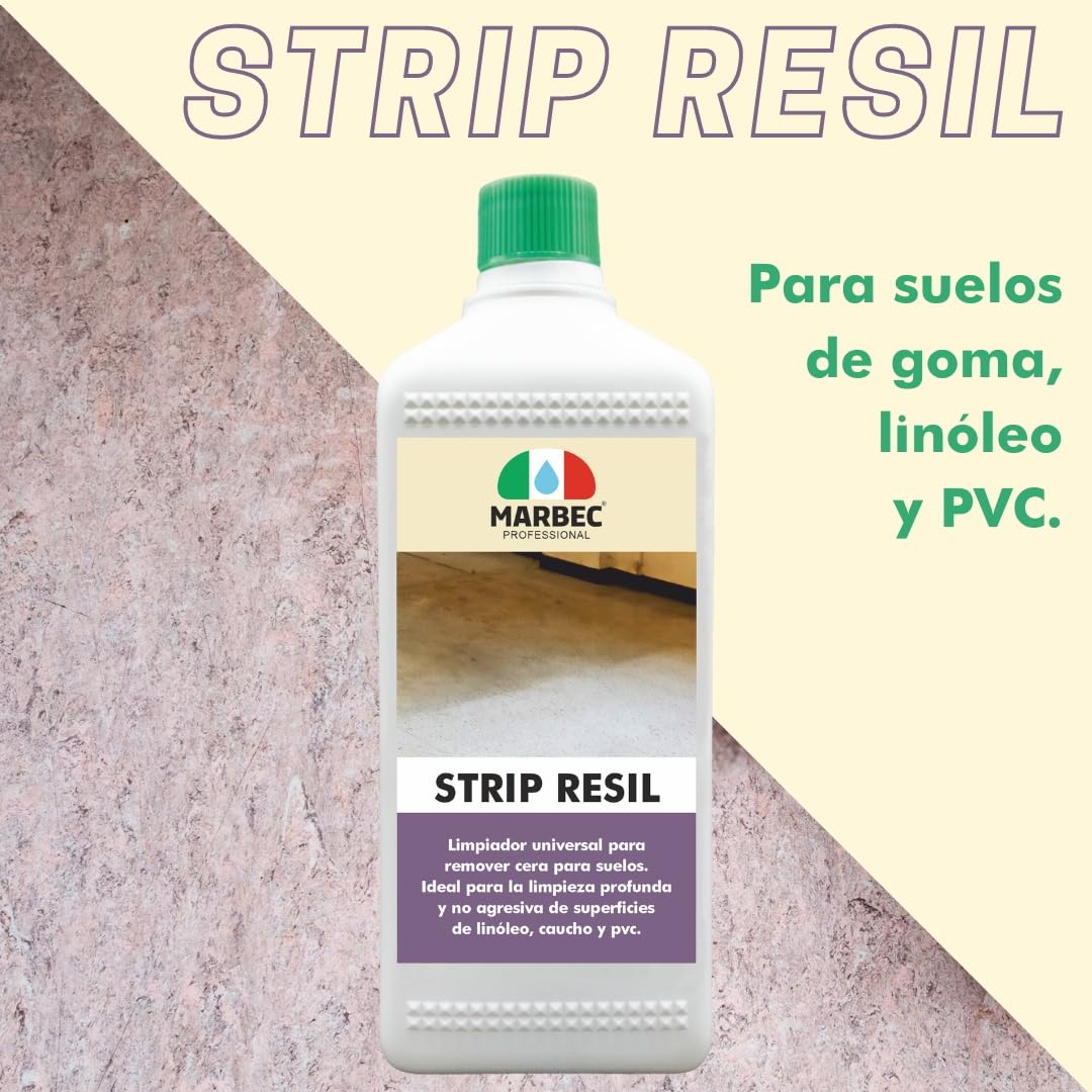 MARBEC STRIP RESIL 1LTX6PZ Limpiador universal removedor de cera para suelos