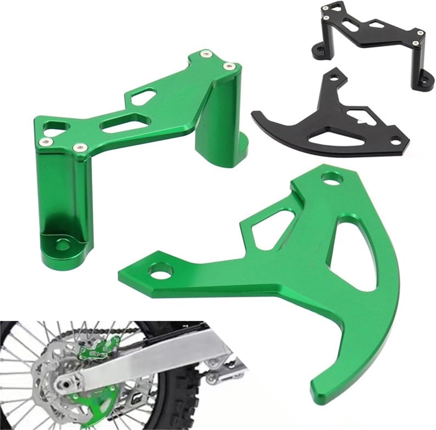 KX250 KX 250 2019-2021 KX250F KX 250F 2004-2018 バイク用リアブレーキキャリパーガード