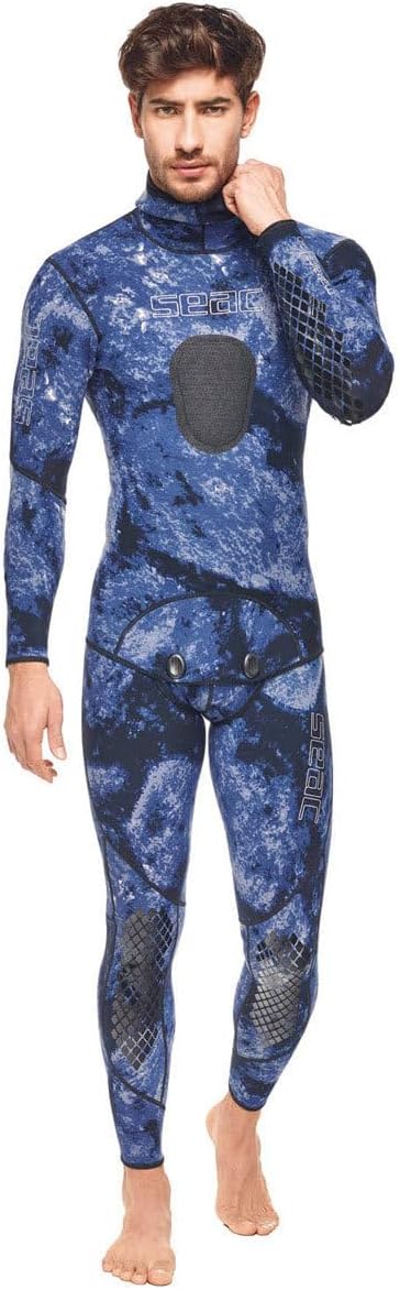 Seac 2mm Makaira Men's 2-Piece Wetsuit - Clear