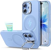 Vista 89 de ESR Funda para iPhone 13 Pro, compatible con MagSafe, protección de grado militar a prueba de golpes, soporte de anillo de cámara integrado, funda