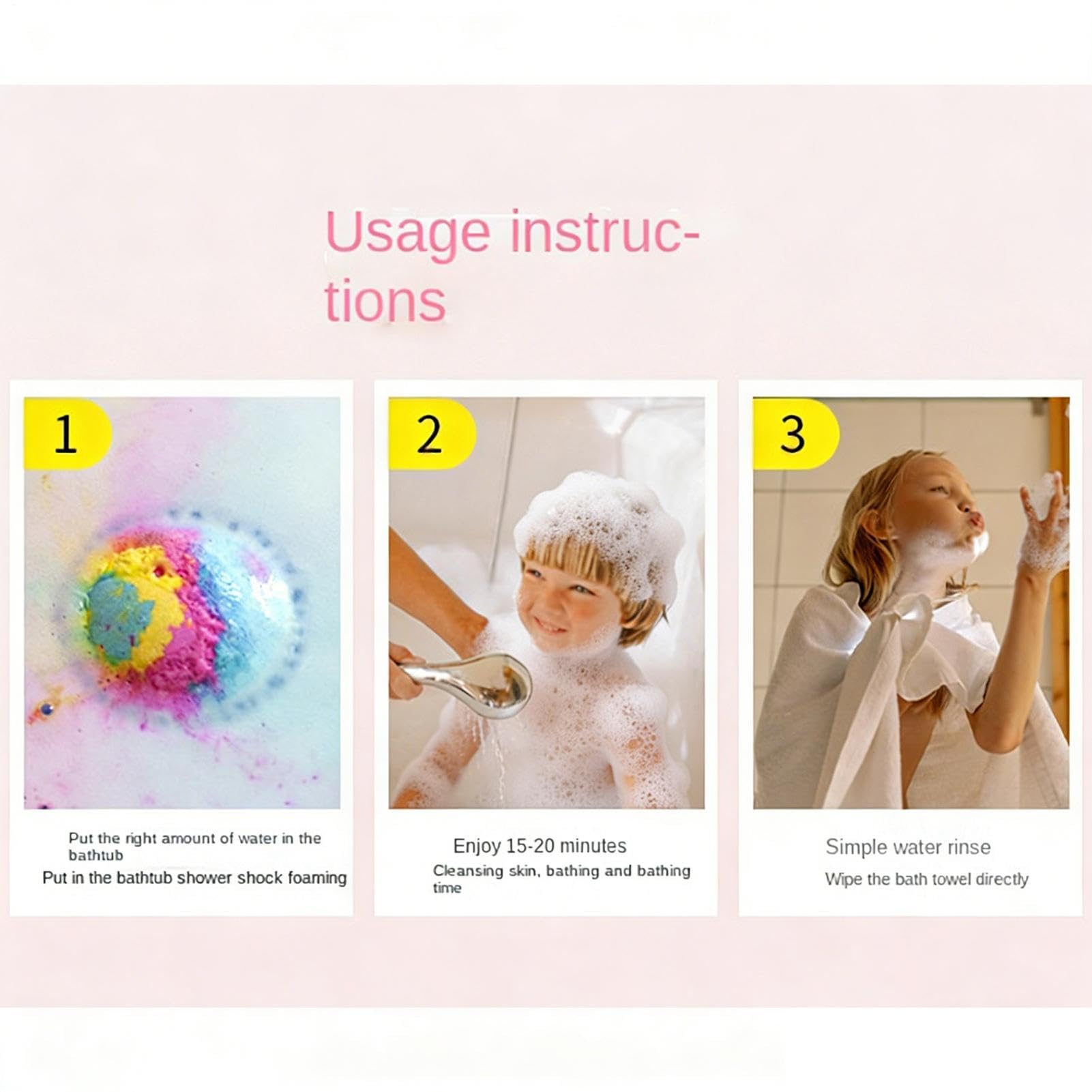 Baño de Espuma 12 Bolas de Sal Aromáticas | Con juguetes incluidos y burbujas de baño para Esposas, Chicas, Hombres, Familias, Mamás, Jóvenes, Hogares y Viajes