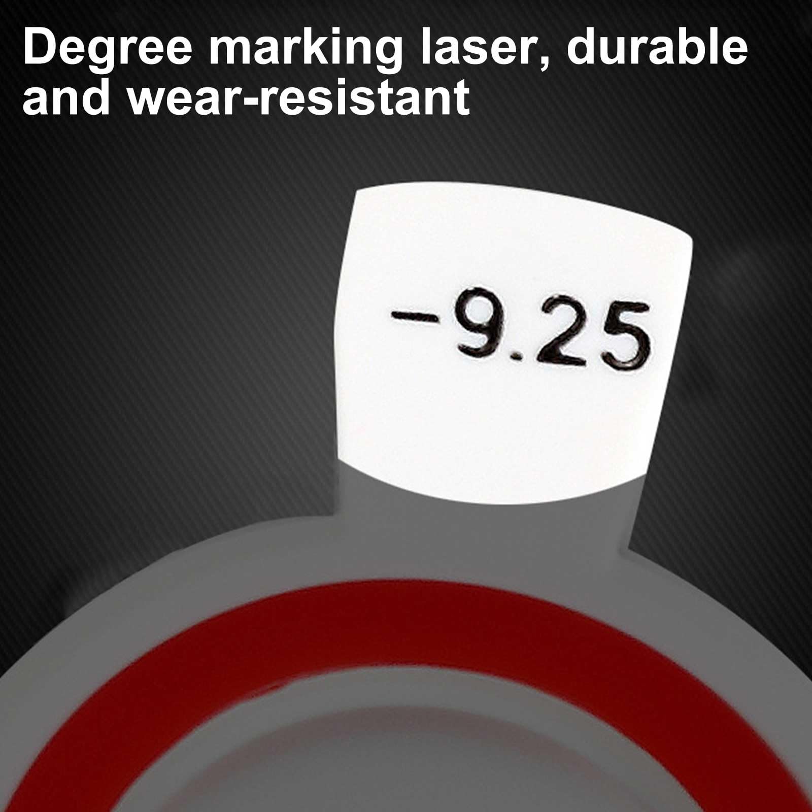Générique Ensemble de lentilles d'essai pour optométrie réfractive, Monture en Plastique de précision pour Un Examen de la Vue précis et Une Correction visuelle