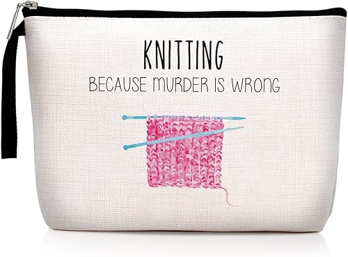 Regalos de ganchillo para los amantes del ganchillo, regalos de punto para ella, regalos de cumpleaños para mujeres y tejedores, tejer porque M está