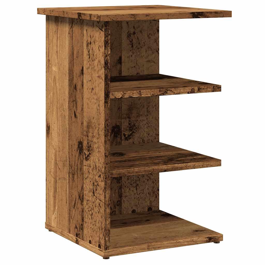 Vidaxl Sideboard Old Wood 35X35x55 Cm Engineered Wood Cabinet Cupboard