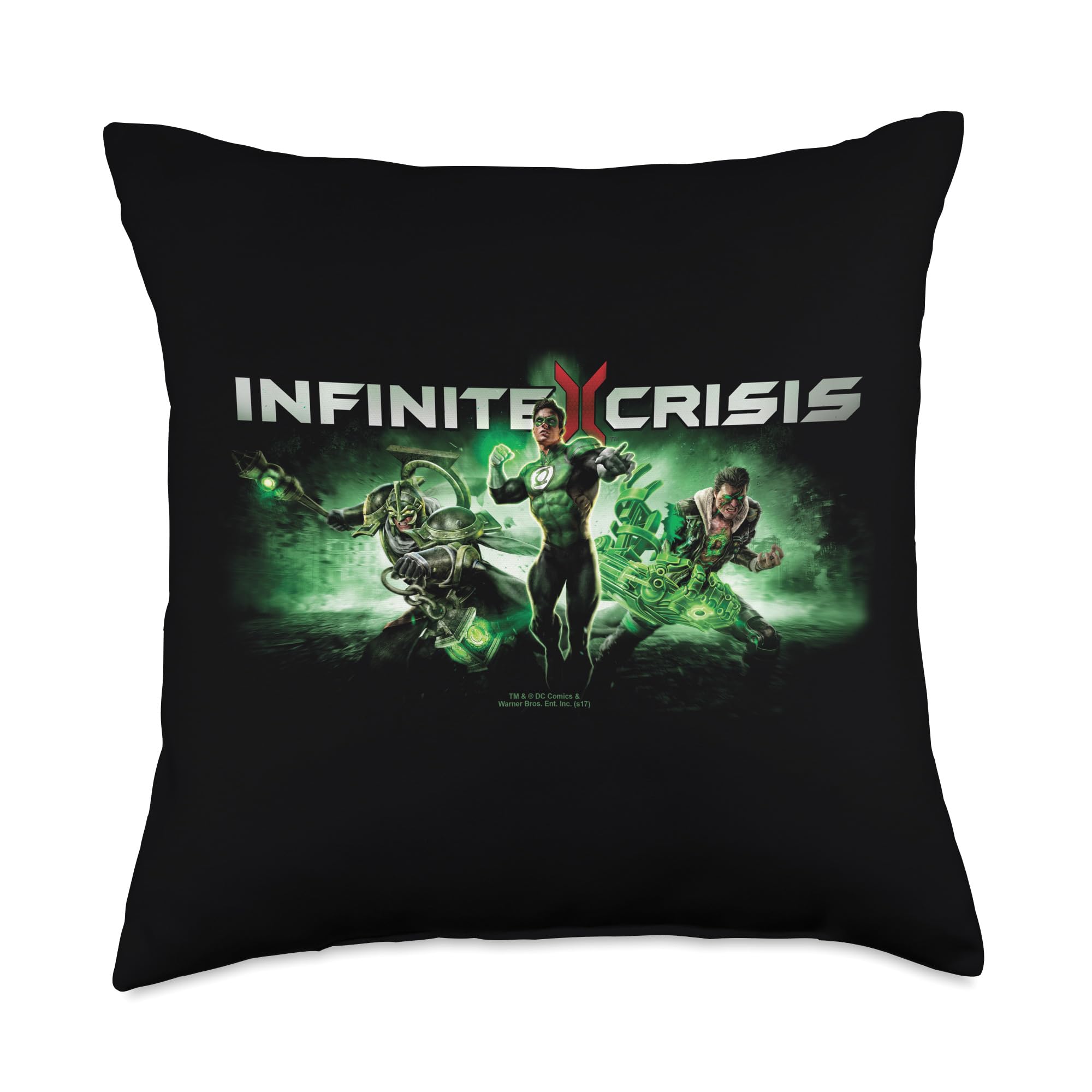Coussin Green Infinite Crisis DC Comics le cadeau déco idéal pour fan de comics