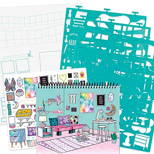 Fashion Angels Interior Design Sketch Portfolio Full Size Sketch Book, Coloring & Activity Book - Thumbnail 3