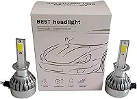 Par de Lâmpadas Automotivas Super Led Nano Compacta Encaixe HB4 6000K Suits