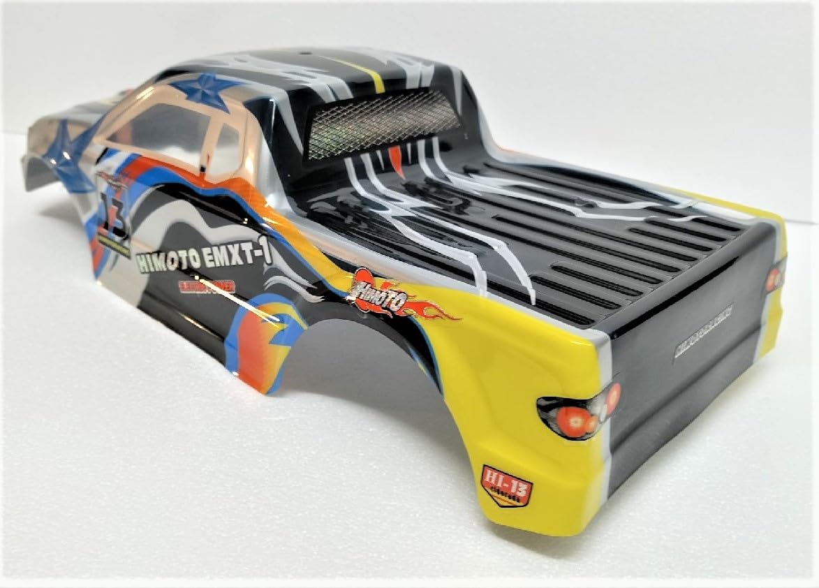 Serie Carrozzerie RC Off-Road Truck Scala 1/10 Himoto – Body Shell per Auto Telecomandate – Modellismo RC (EMXT-1 MULTICOLOR)