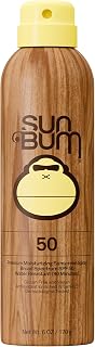 Sun Bum Original SPF 50 Sunscreen Body Spray - Reef-Safe Broad Spectrum Moisturizing Protection with Vitamin E, 6oz