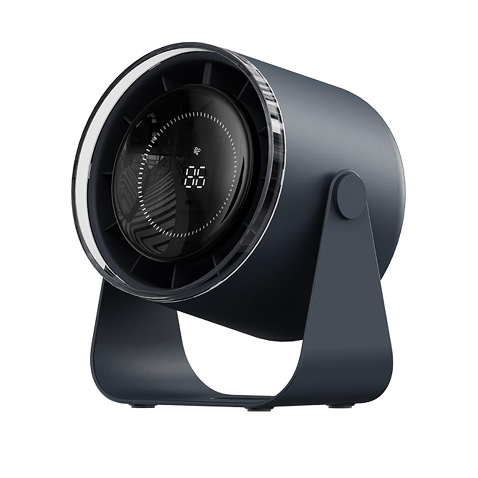 Moderno ventilatore USB ricaricabile efficiente scrivania di raffreddamento con cavo soggiorno confortevole lunga durata della batteria ventilatore da tavolo