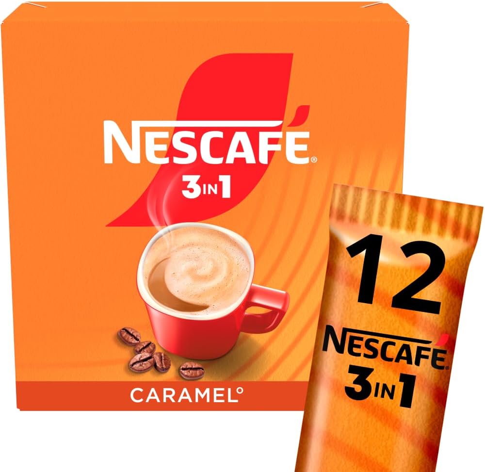 3 IN 1's Caramel (1 Pack 12 Drinks)