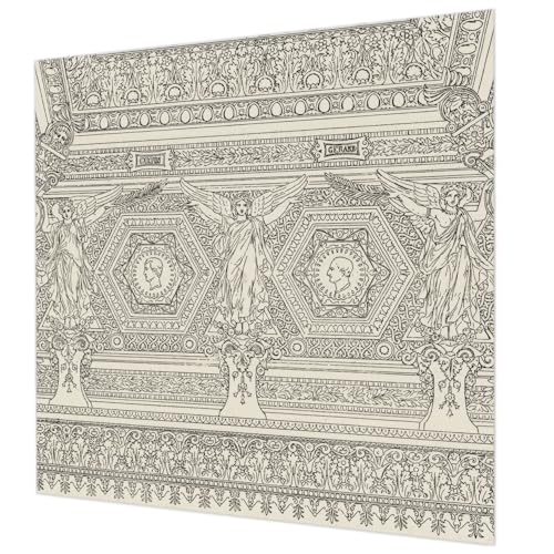 Papier peint intissé impression haute qualité motif classique