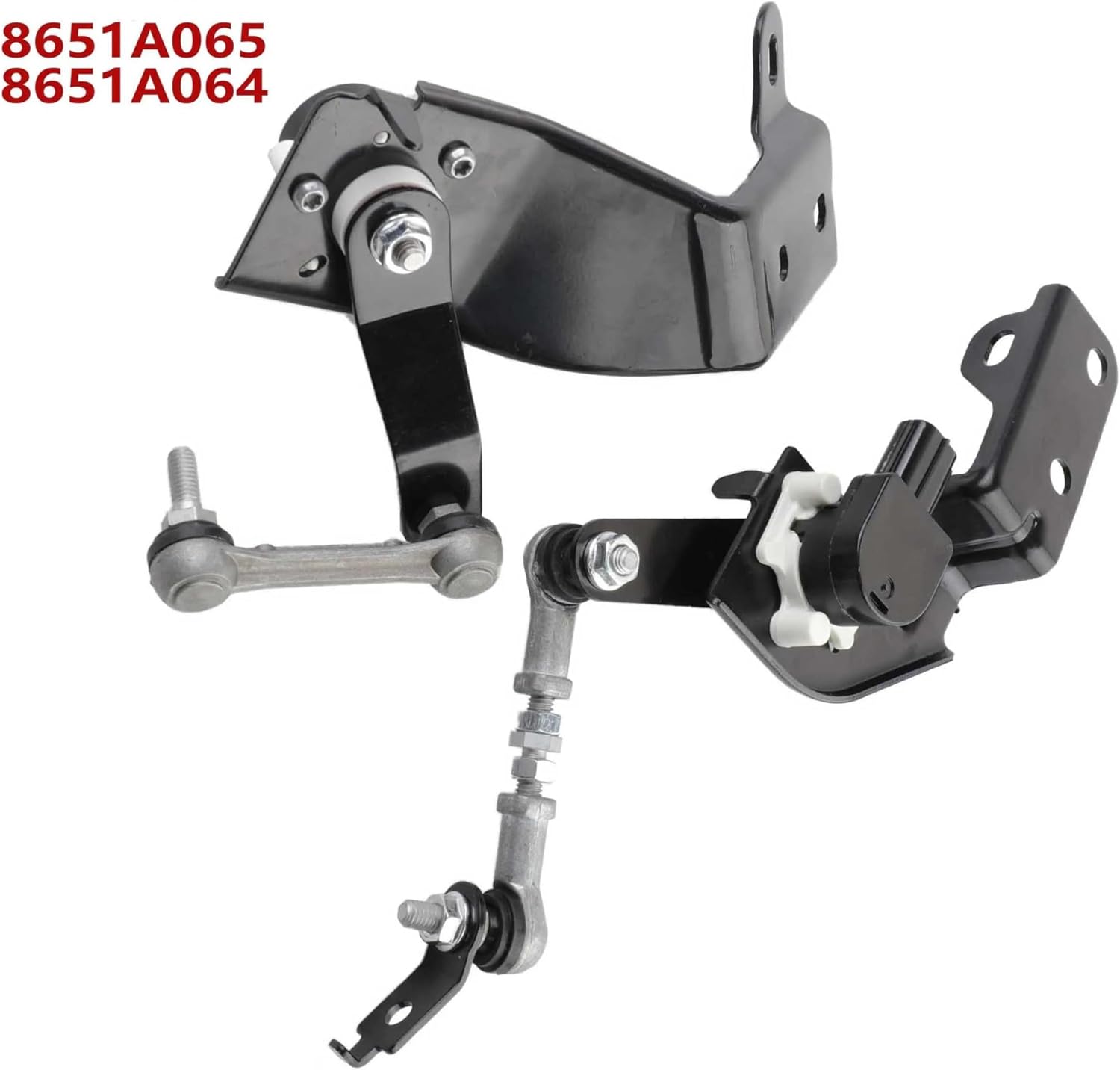 Height Sensor 8651A065 8651A064 Front/Rear Left Suspention Leveling Height Sensor for Mitsubishi for Pajero for Montero 4 IV V8 V9 2006-2016 (Rear Left (RL))