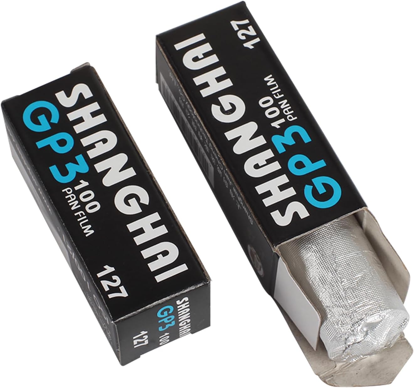 Shanghai GP3 127 Black & White Roll Film ASA DIN ISO 100 B/W Negative Freshest 5 Rolls Pack (5x127)