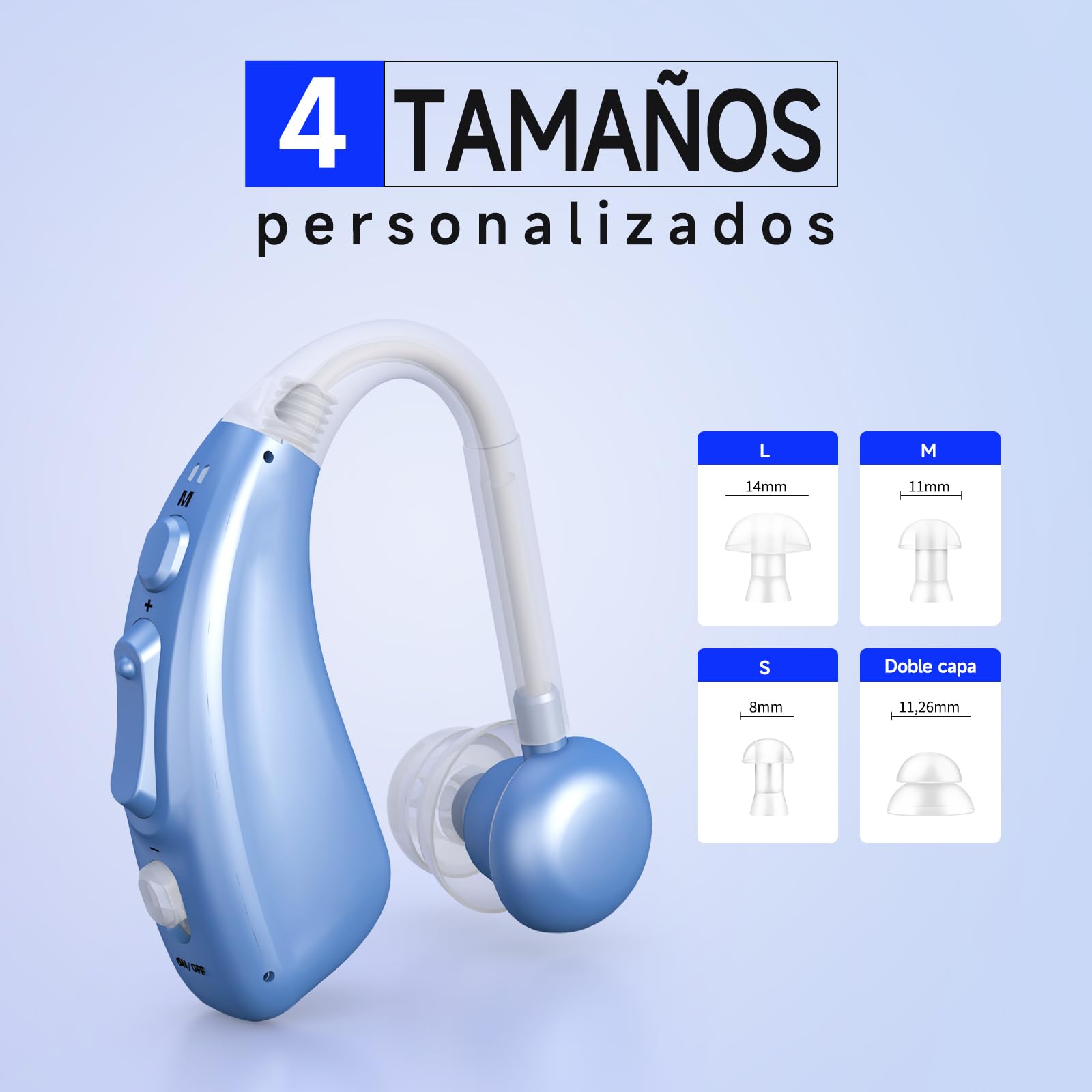 Calidad de sonido con cancelación de ruido clara, mejora la capacidad de comunicación, recargable, duradero, cómodo de llevar, pequeño, portátil y oculto