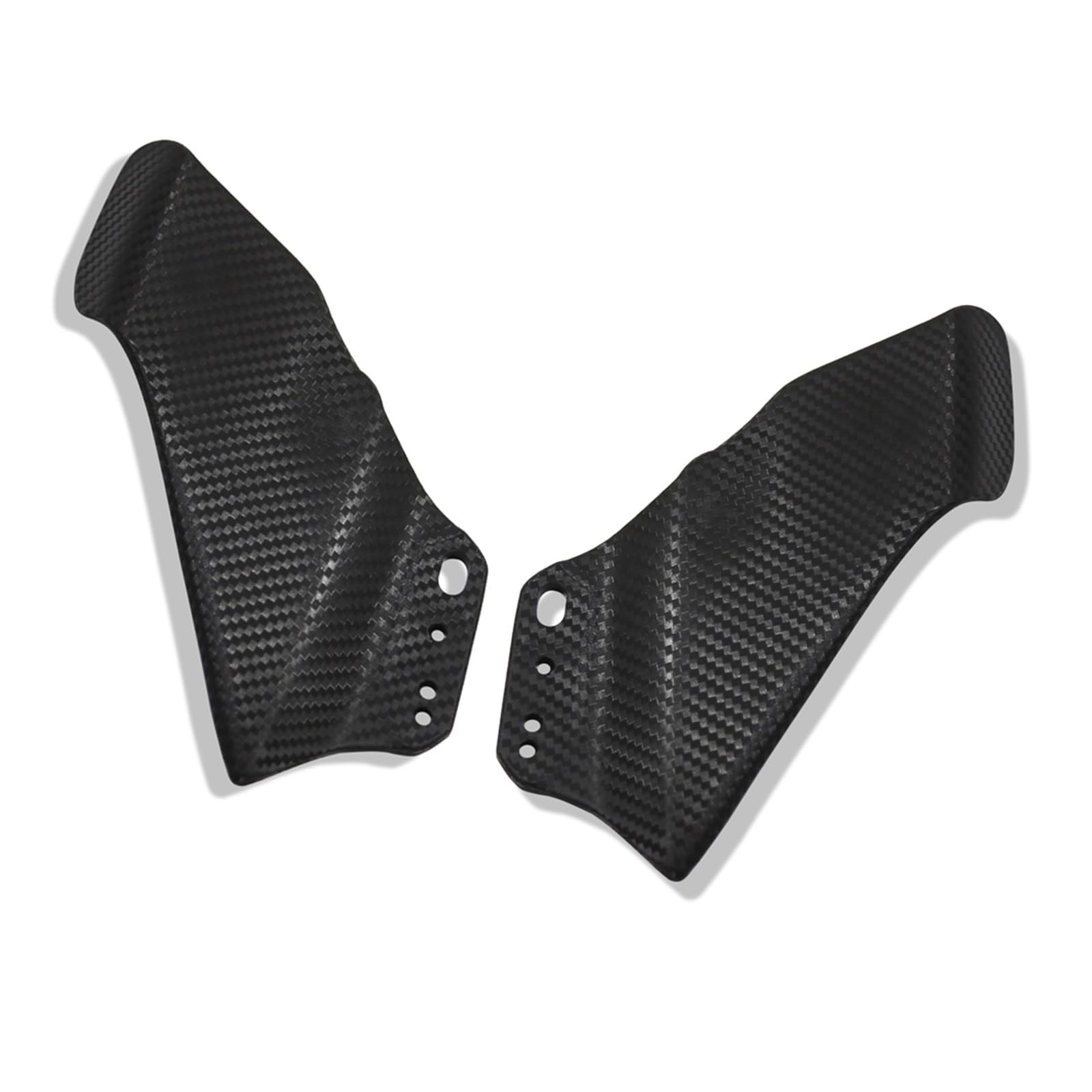 Aileron aérodynamique pour CBR650R et CB1000RR - Kit d'ailes noires mates - 8