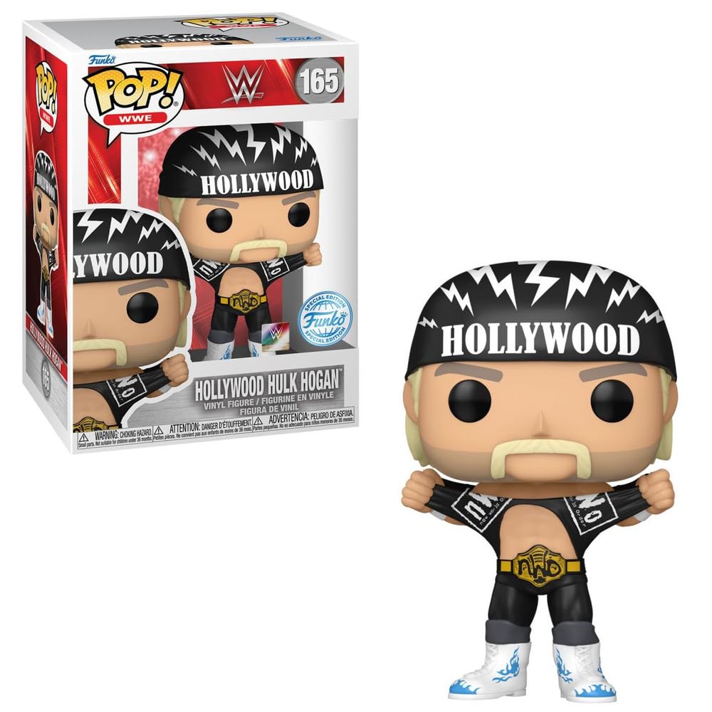 Funko Pop Hollywood Hulk Hogan WWE Fanactics NWO