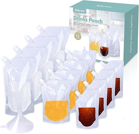 liquor pouches amazon
