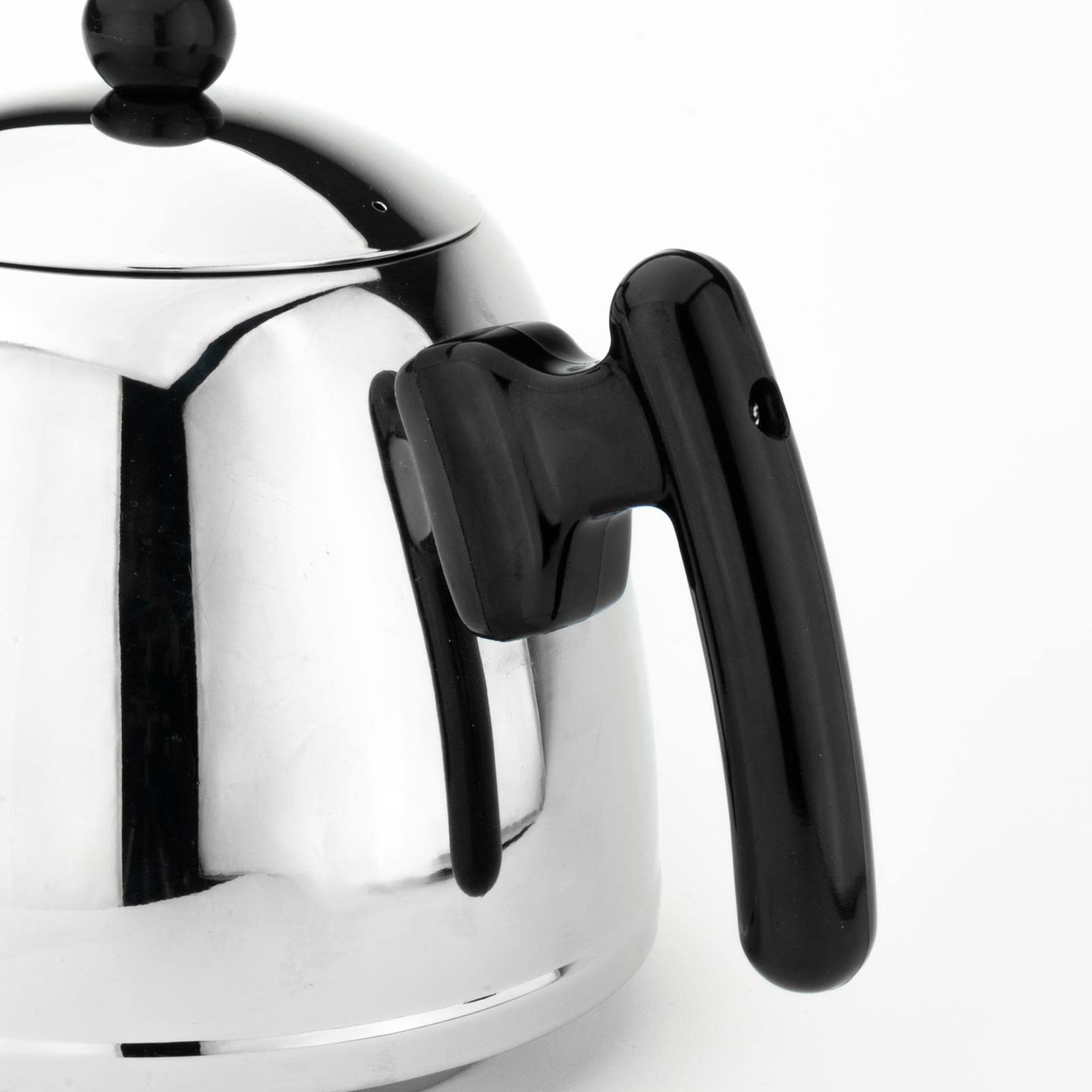 Bredemeijer Teekanne Set 1.2 Liter - Edelstahl doppelwandig silber glänzend - Kleiner klassischer Teebereiter mit Tee-Filter-Sieb-Aufsatz für losen Tee - inkl. Holz-Untersetzer braun