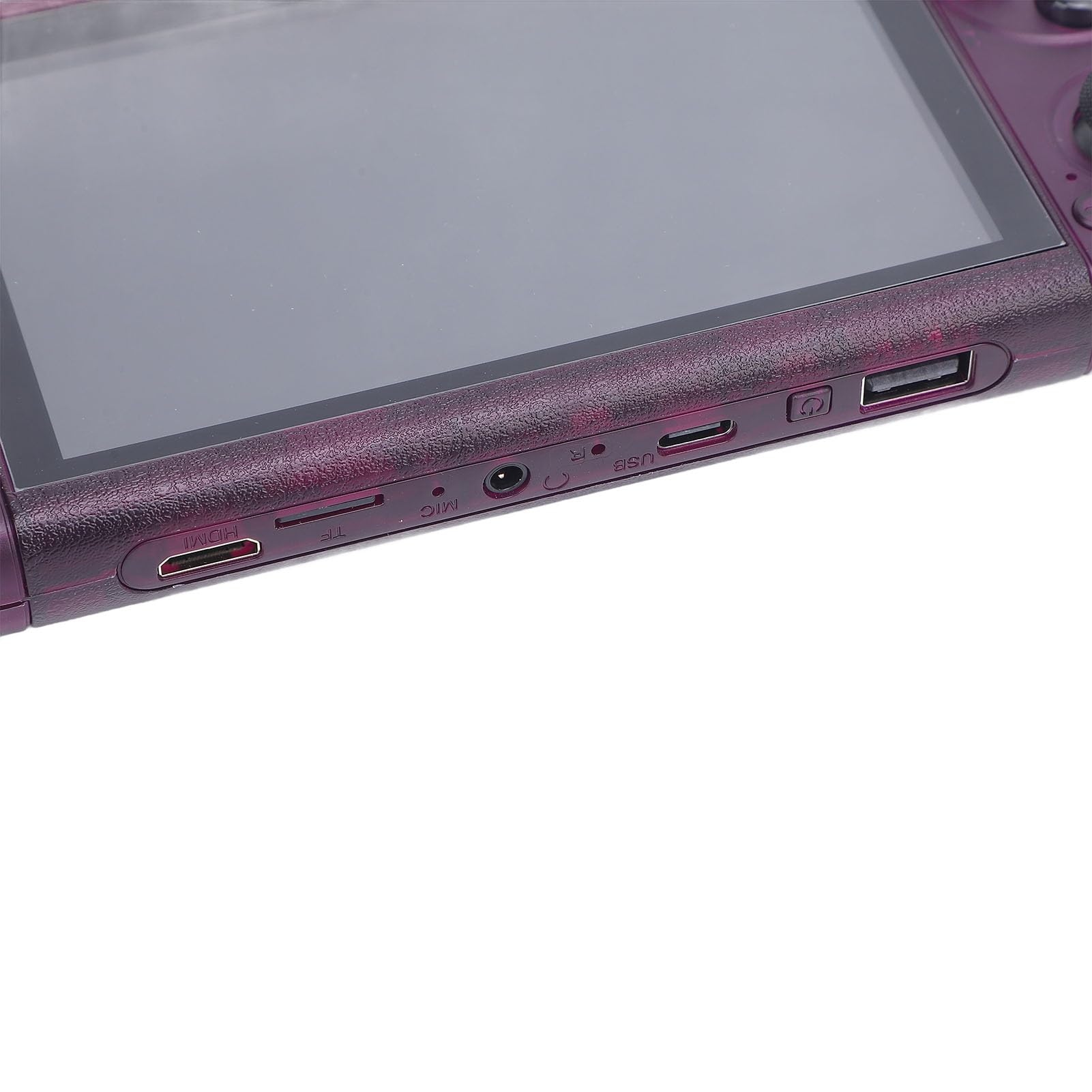 Cocoarm Console per Videogiochi retrò Portatile, Console per Videogiochi Portatile con Schermo IPS da 5 Pollici Joystick 3D Doppi USB C da 2 GB DDR4 64 GB per Giochi in Famiglia da Viaggio (Viola