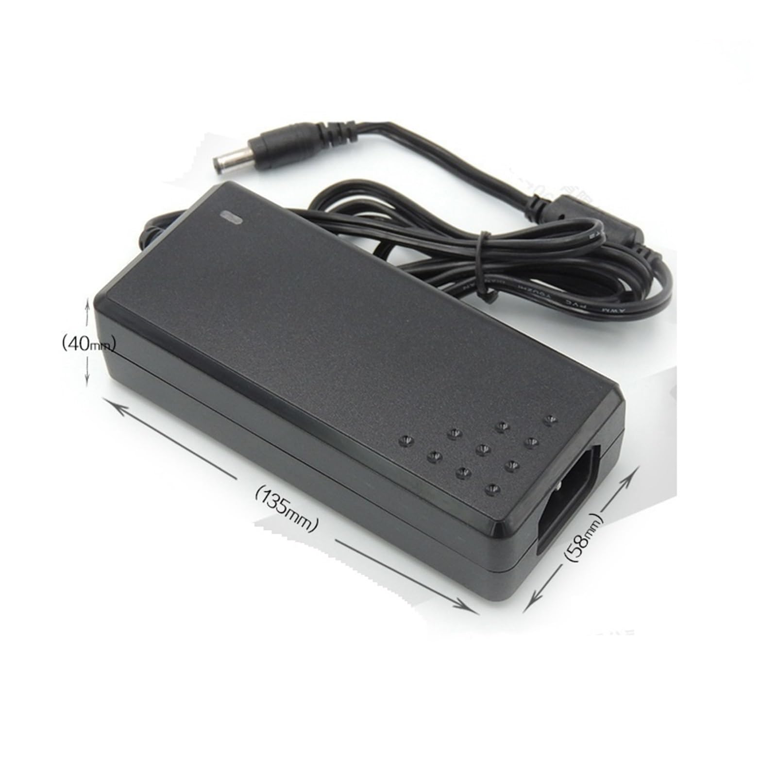 Adaptateur Secteur YU1506 15 V 6 A 90 W, Alimentation stabilisée à Pleine Puissance for Ordinateur Portable, sans Cordon d'alimentation