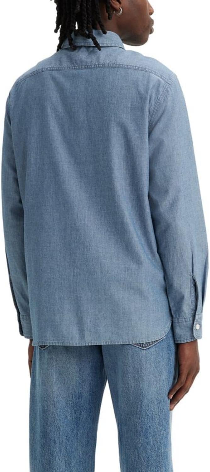 Levi's Mens Classic Worker Long Sleeve Shirt - Image 3