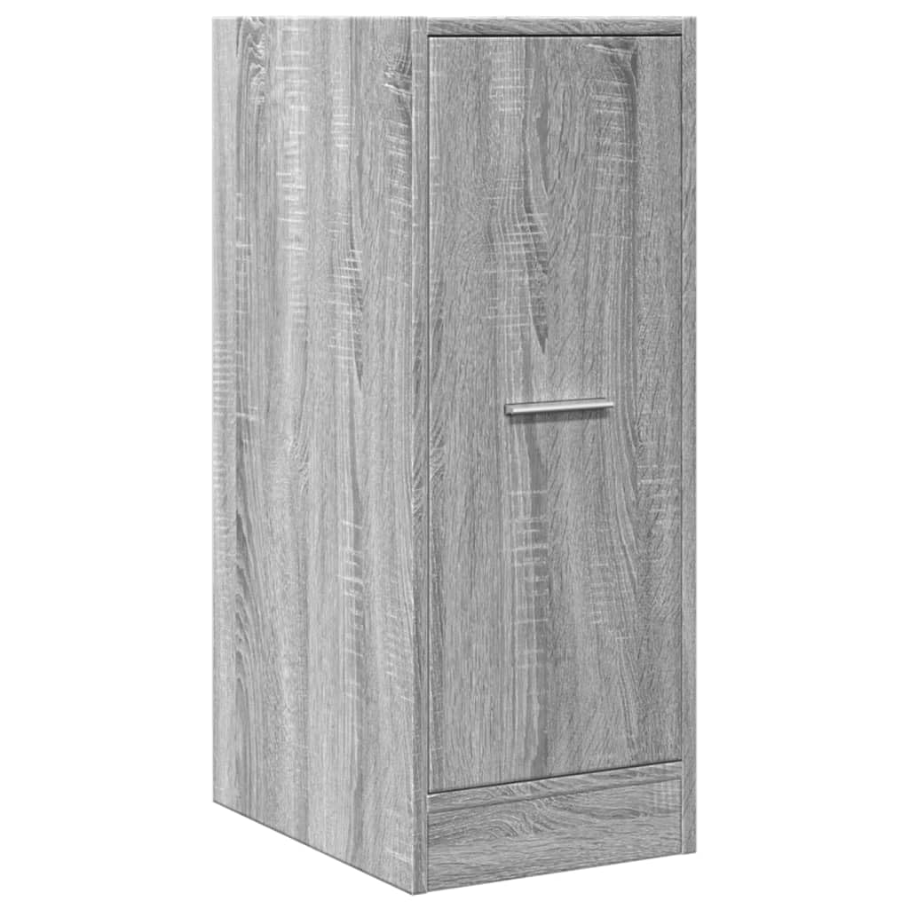 vidaXL Apothecary Cabinet, Storage Cabinet for Living Room, Apothecary Chest with Drawer, Cupboard, Modern Style, Grey Sonoma Engineered Wood — image 1