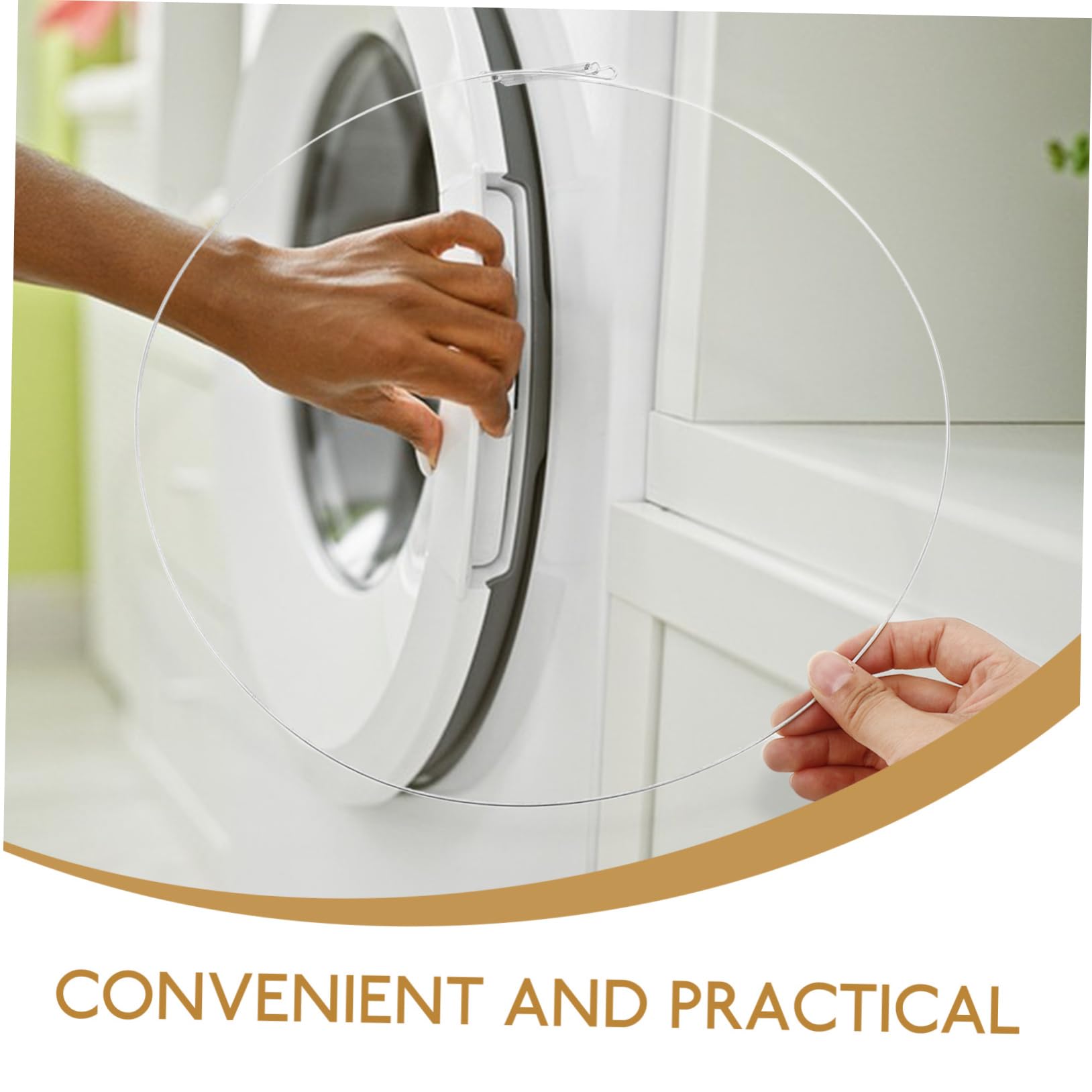 HOOTNEE Washing Machine Door Boot Spring Clamp Metal Replacement Part Sealing Clamp for Preventing Water Damage