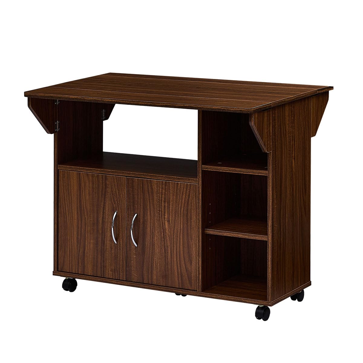 【超美品‼️】ぼん家具 120cm幅カウンターテーブル キッチンカウンター 木目調 Amazon.co.jp: ぼん家具 キッチンカウンター キャスター付き 幅90cm