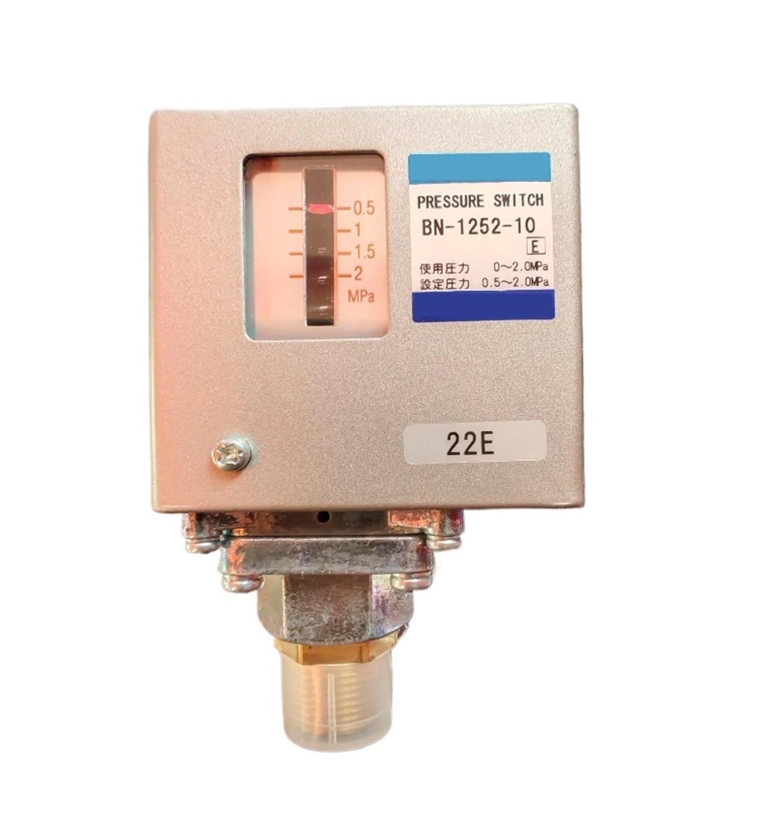 Presostato BN-1252-10 for control de automatización de fábrica
