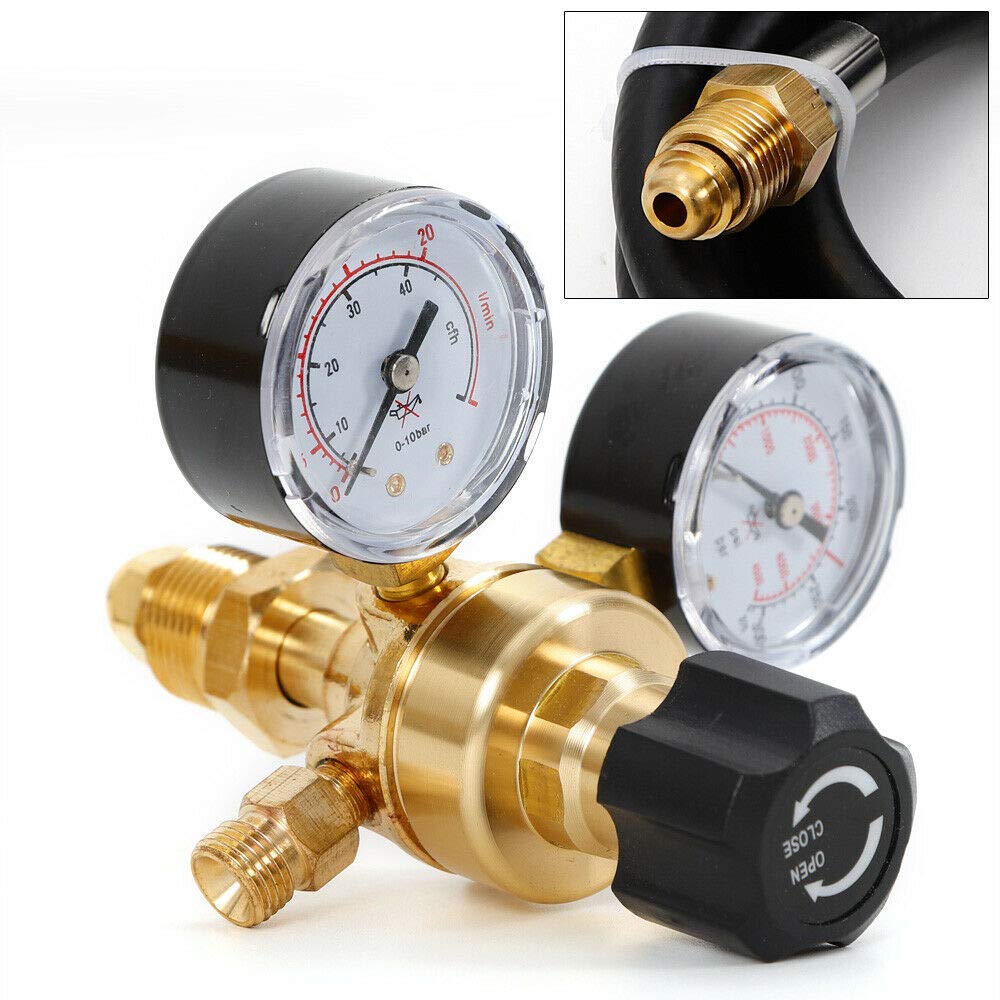 Buy Argon CO2 Tig MIG Flow Meter Welding Regulator Welder Gauge