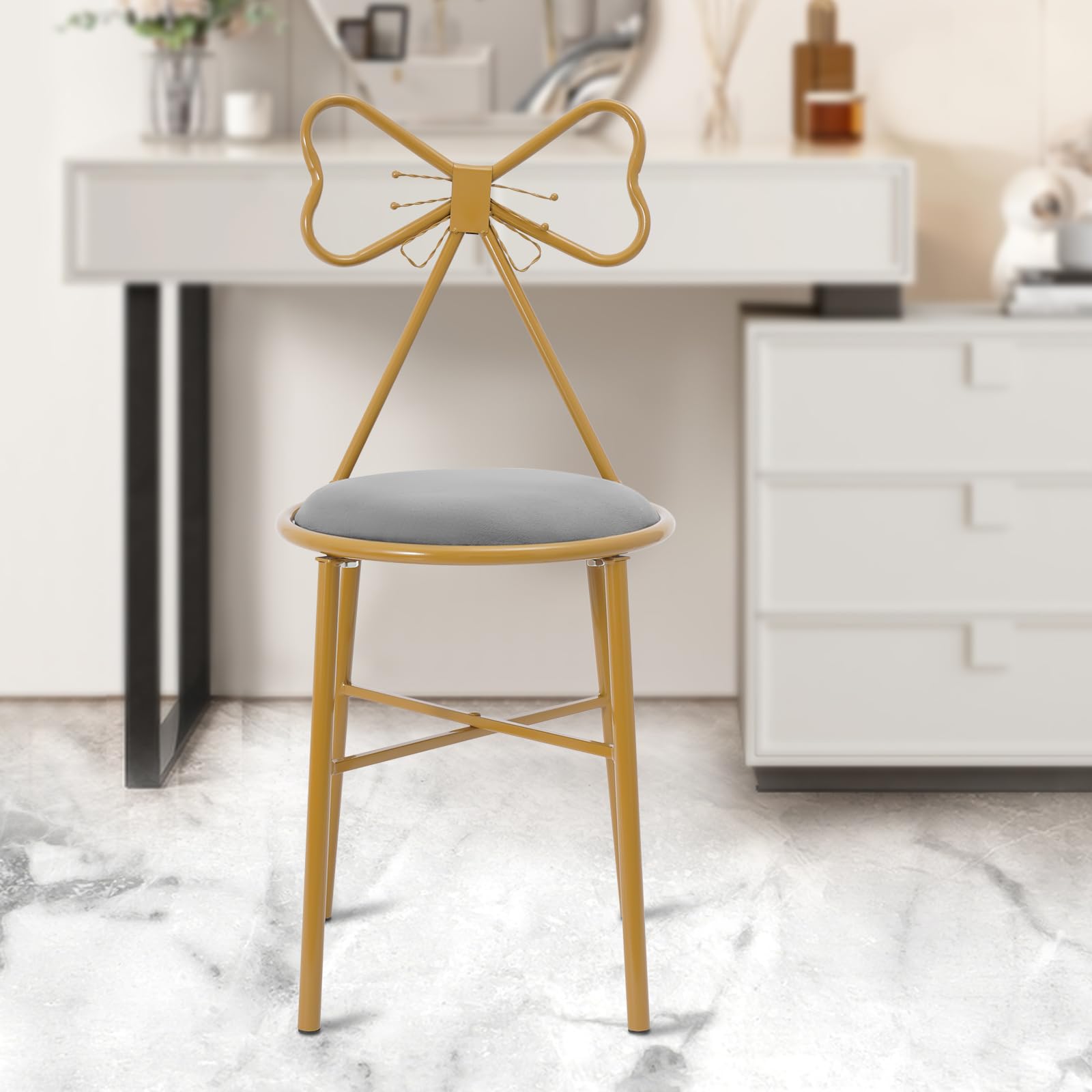 Wayfair Makeup Vanity Chair Gluck Plants Modern Makeup Vanity