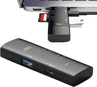 USB Memory Card Reader,Computer USB C Memory Card Readers - USB3.0 TF Memory Card OTG TypeC Multi-Function Card Reader Compatible with OS/Linux and Other Systems Suanq