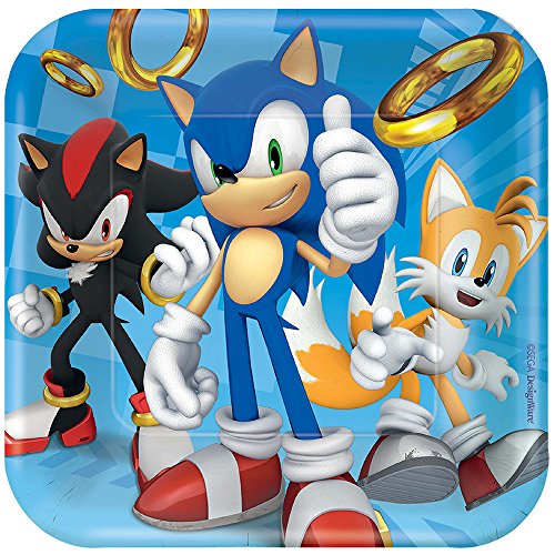 Preisvergleich Produktbild Amscam Geschirr, Sonic Quadratischer Teller, 18 cm