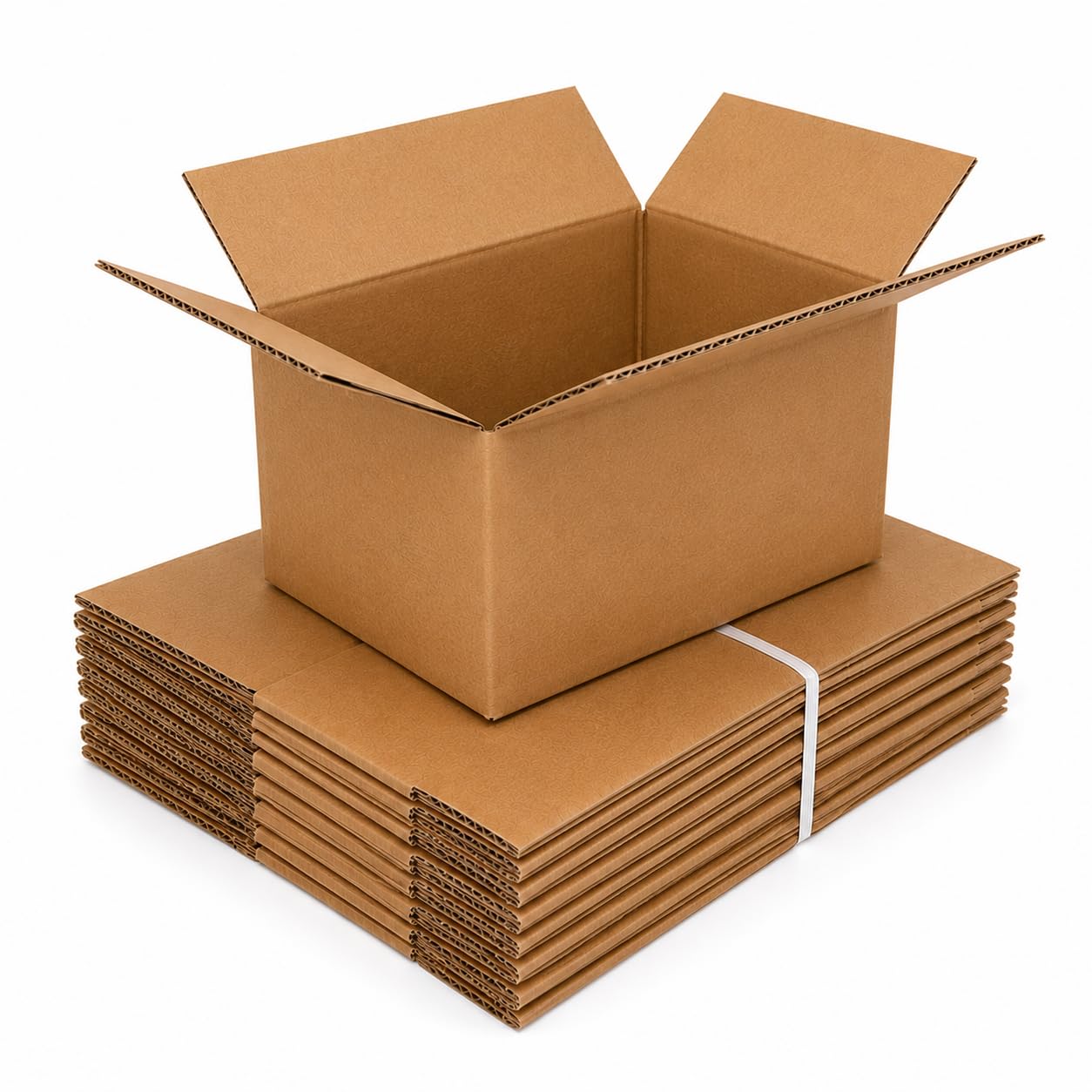 Sixhawks Brown 10 Pack Cardboard Shipping Boxes Heavy Duty Corrugated Mailing Boxes For Packaging, Parcel Posting, Moving House, Ecommerce, Gift Packing & Business Shipping, Kraft Cartons (9"×6"×6")