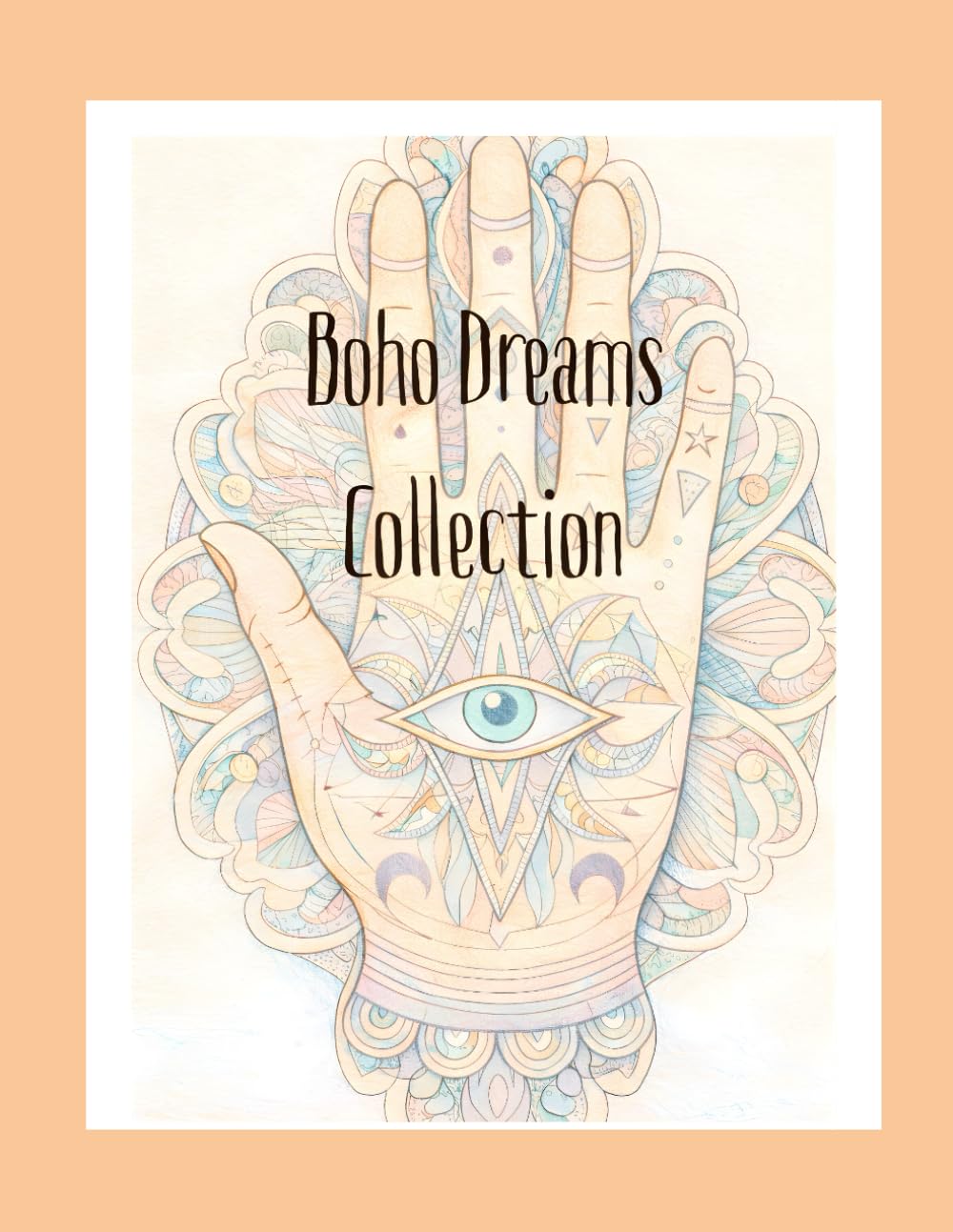 Boho Dreams Coloring Book: Soft, Soulful Coloring Pages Inspired by Bohemian Style