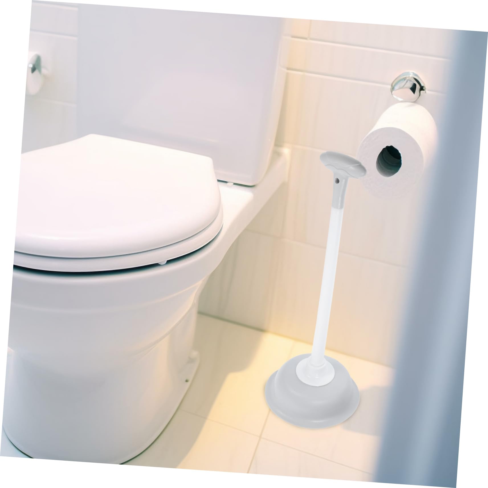 OUNONA Desatascador para Limpieza Rápida Atascos en Baño de Inodoro Ventosa de PP Herramienta Práctica para Desagües y Tuberías