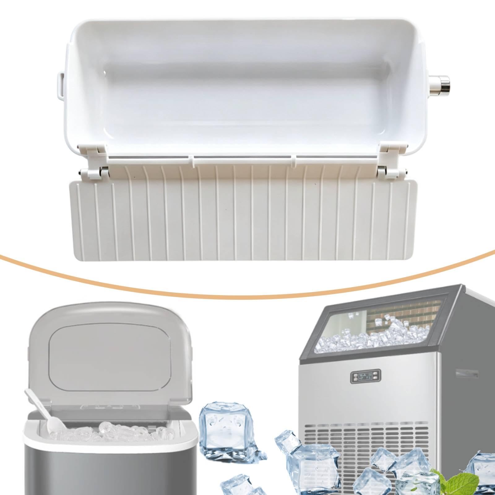 Bandeja de Repuesto para Fabricadora de Hielo Bandeja Giratoria Cubitera Depósito de Hielo Accesorio de Sustitución Mantenimiento Sencillo PP Compacto