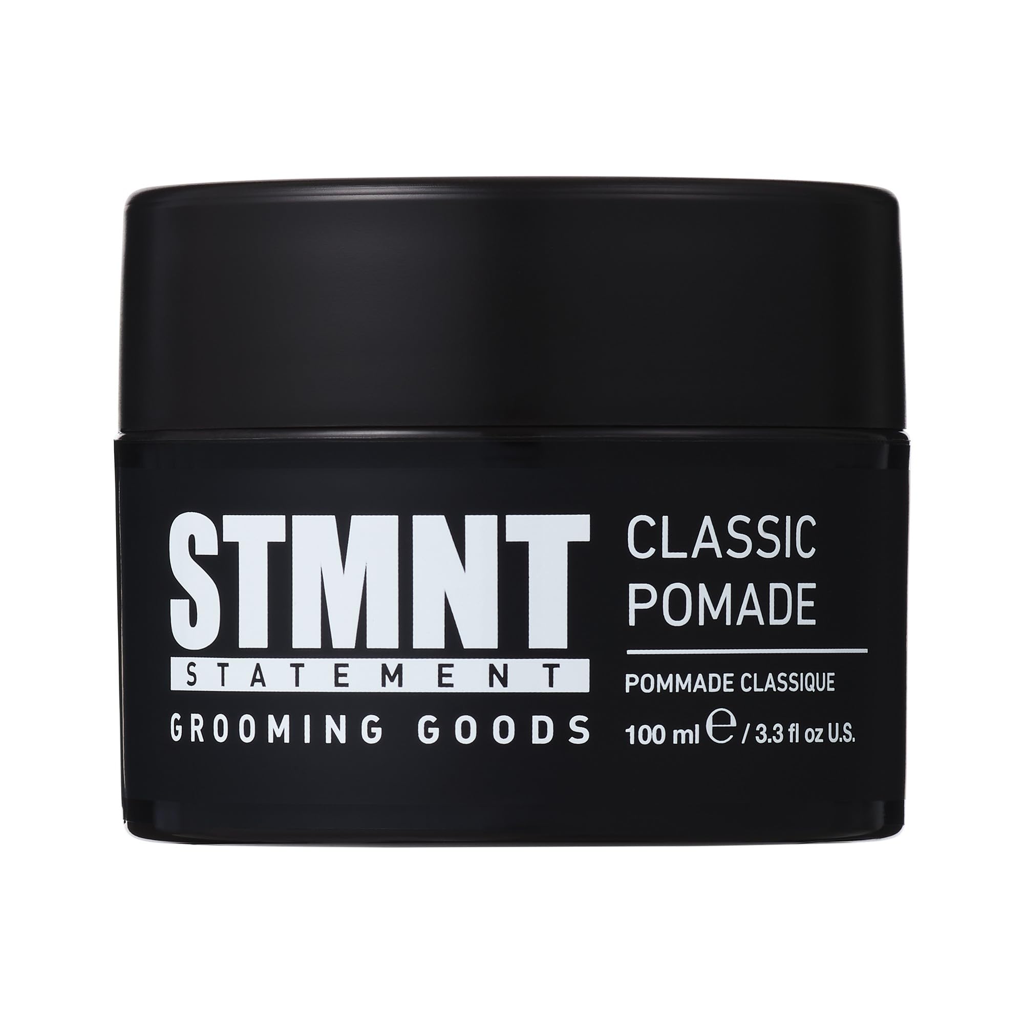 STMNT STATEMENT GROOMING GOODS Classic Pomade 100 ml Natural Shine Strong Hold Easy Washable