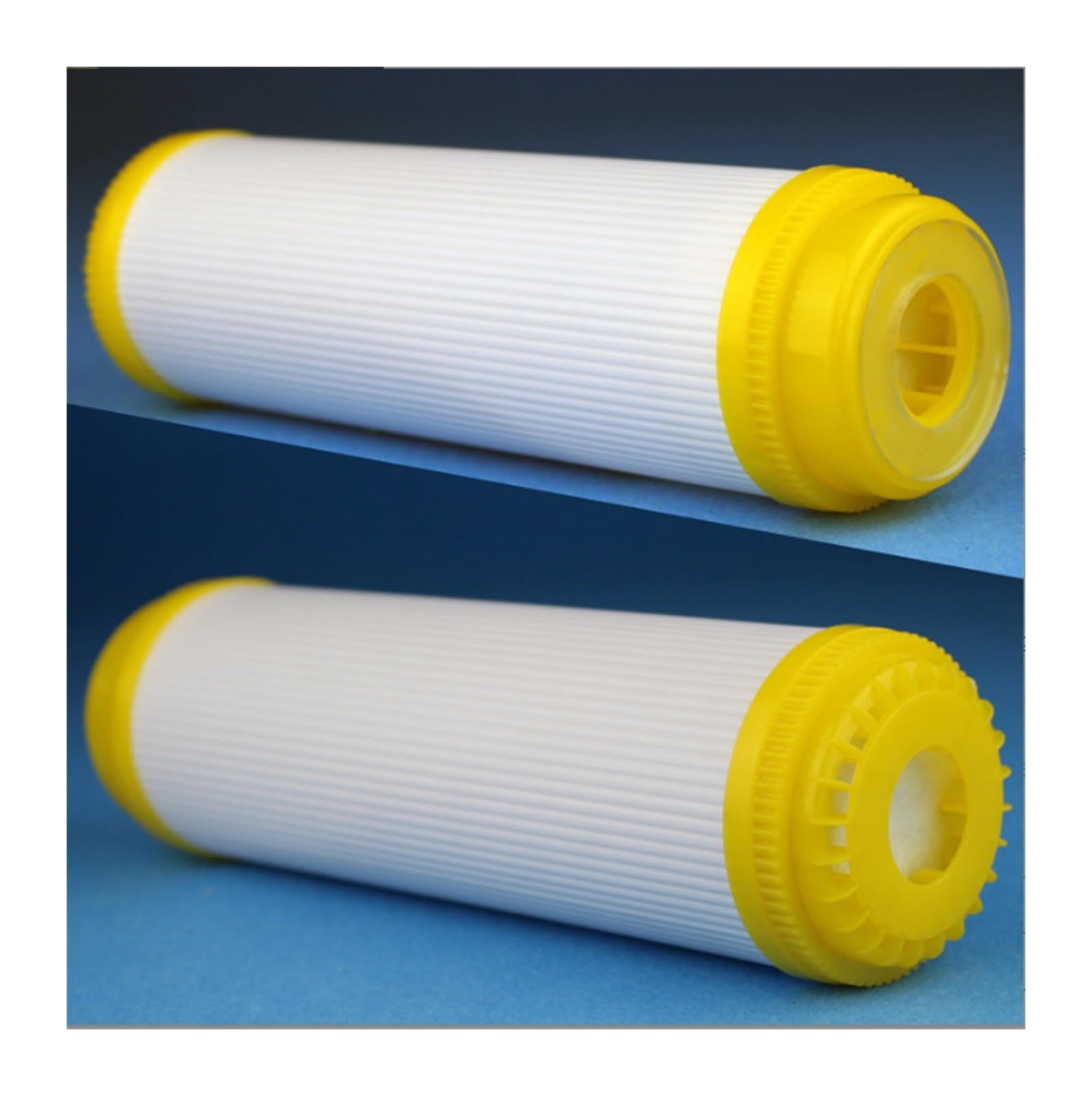 El cartucho de filtro de resina de 10 pulgadas suaviza el intercambio iónico de agua pura | Elimina el sistema de purificación de agua alcalina fuerte/desincrustante.(3pcs)