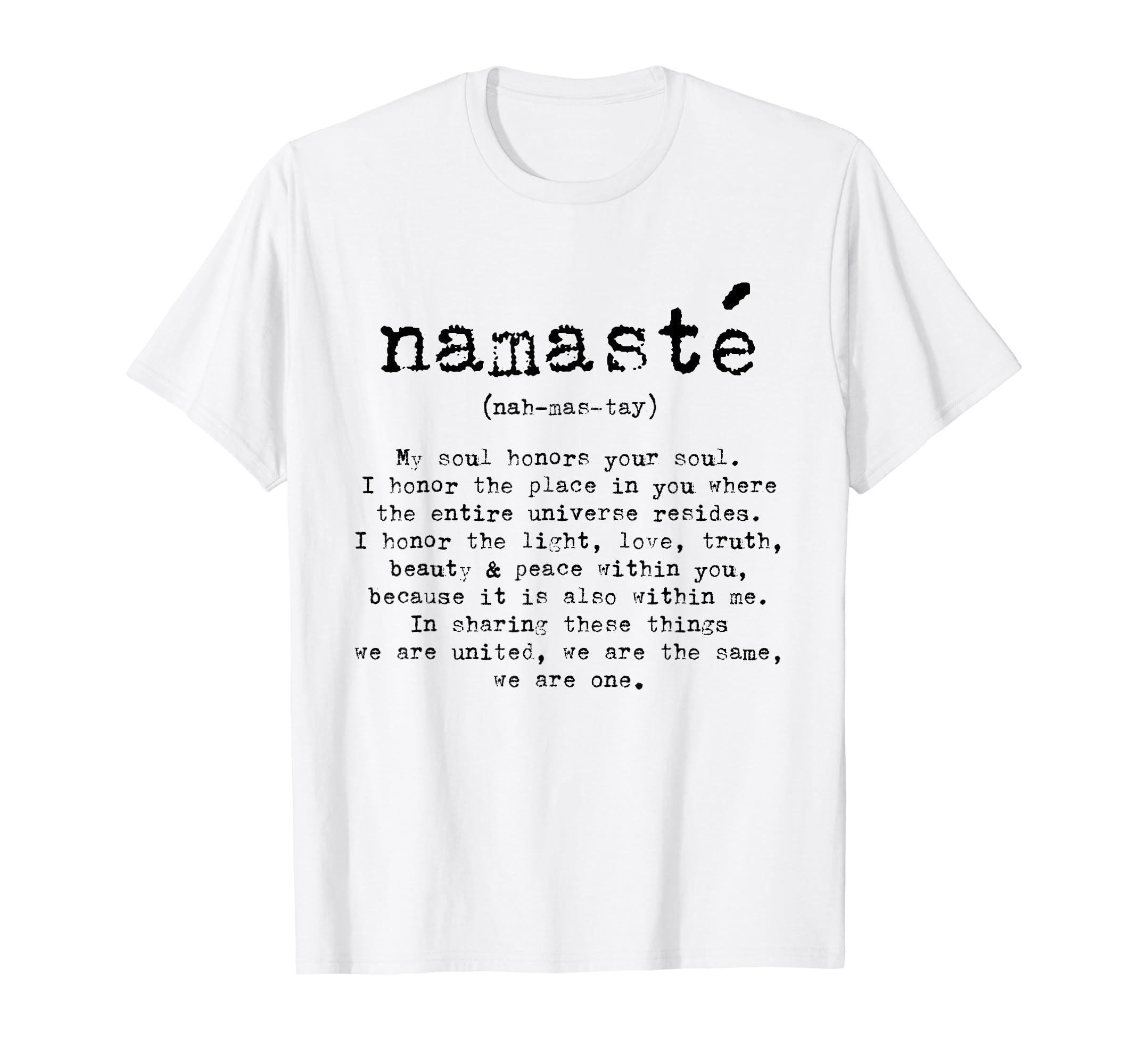 Namaste T-ShirtOEKO-TEX STANDARD 100